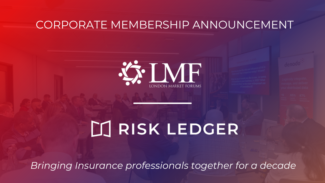 New Corporate Member Announcement - Risk Ledger - 26th February 2025