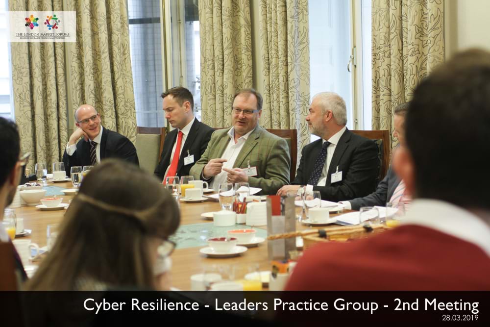 Cyber Resilience Leaders Practice Group - 28th March 2019