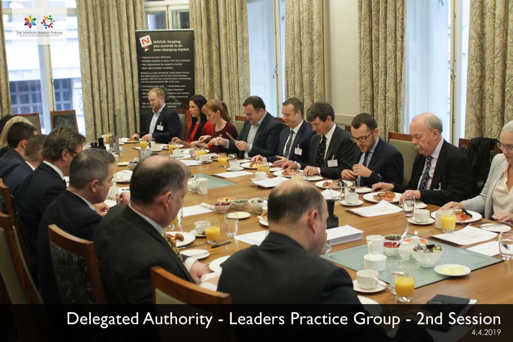 Delegated Authority Leaders Practice Group - 4th April 2019