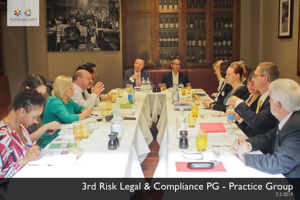 Risk Legal & Compliance Practice Group - 2nd May 2019