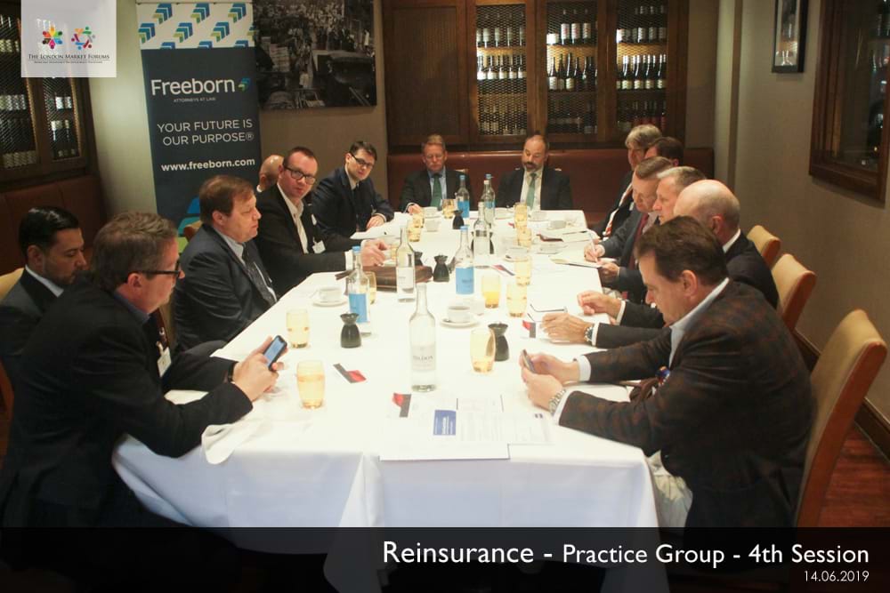 Reinsurance Practice Group - 16th May 2019