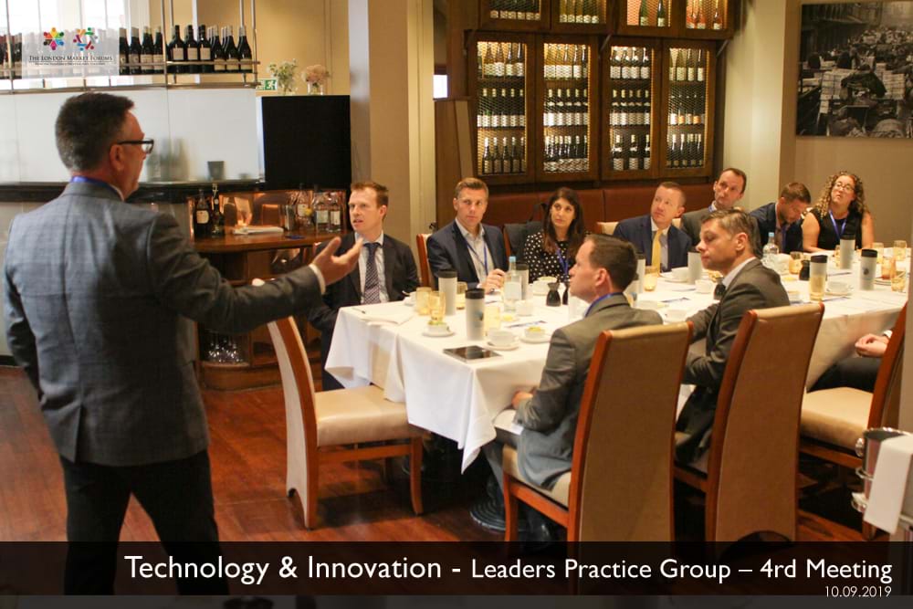 Technology & Innovation Leaders Practice Group - 10th September 2019